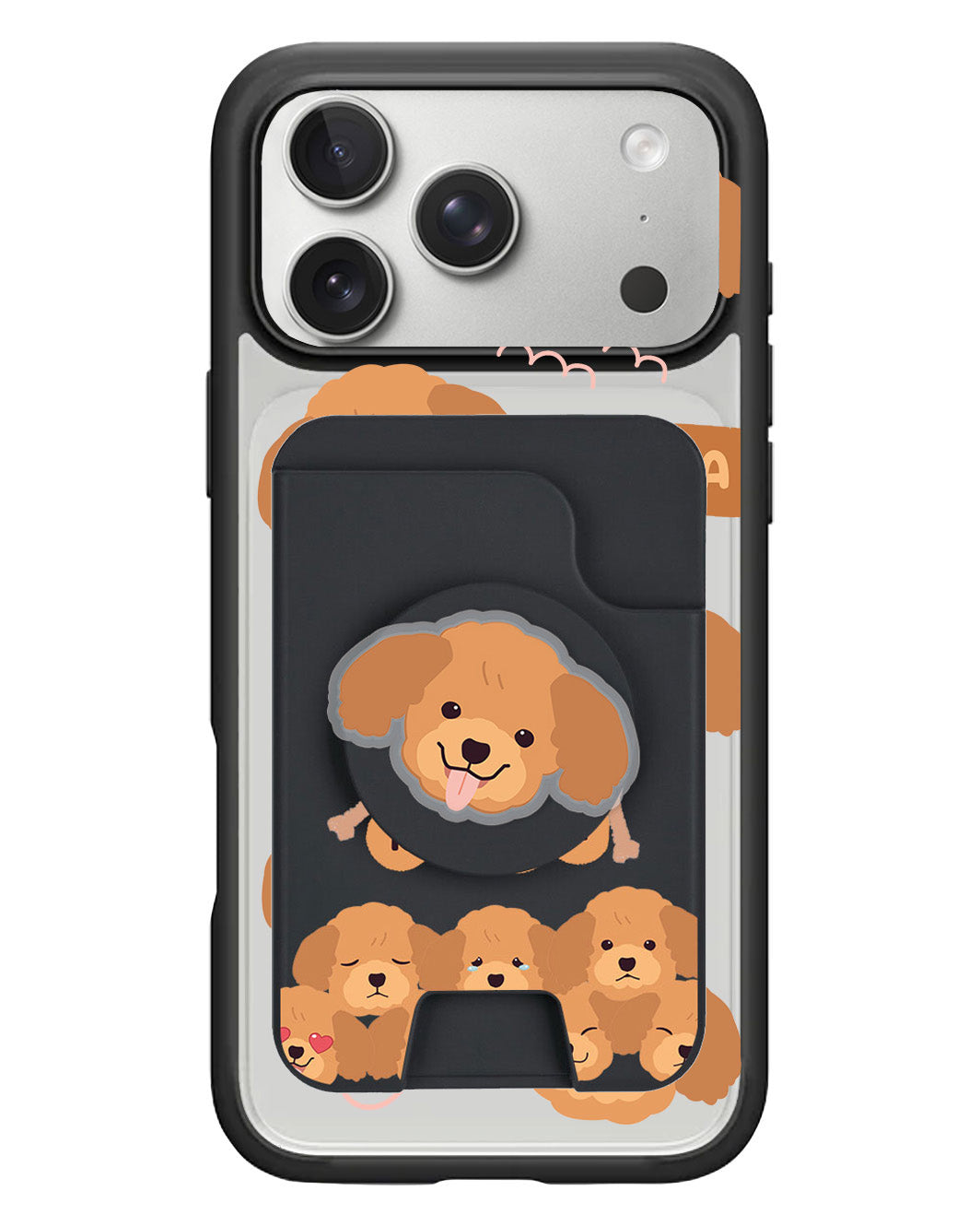 iPhone Magpop Wallet - Poodle Squad 3.0