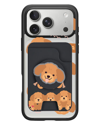 iPhone Magpop Wallet - Poodle Squad 3.0