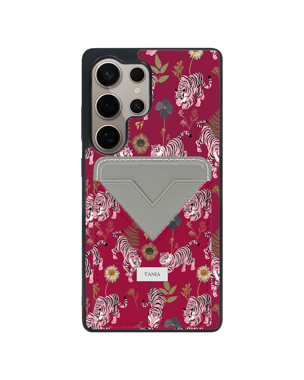 Android Avant Wallet Case - Tigre Rosa