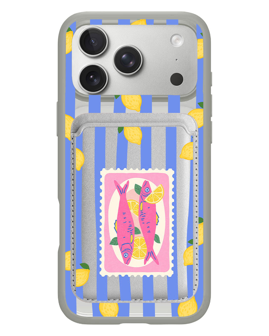 iPhone Magnetic Wallet Case - Sardines 2.0