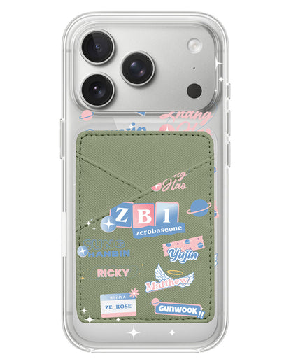 iPhone Phone Wallet Case - Zerobaseone Members