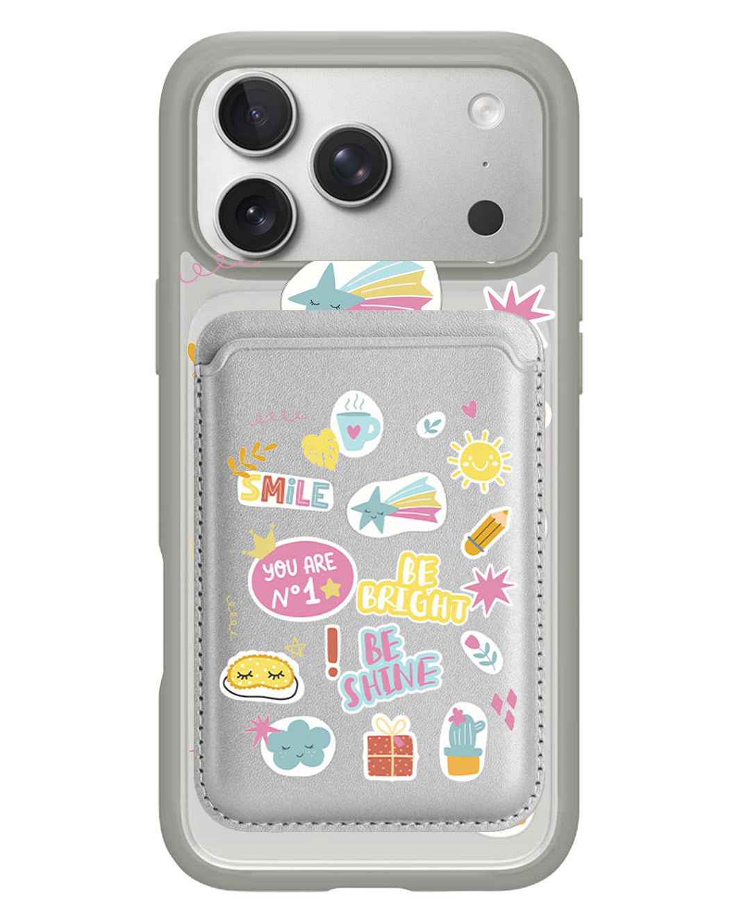 iPhone Magnetic Wallet Case - Self Love Sticker Pack 3.0