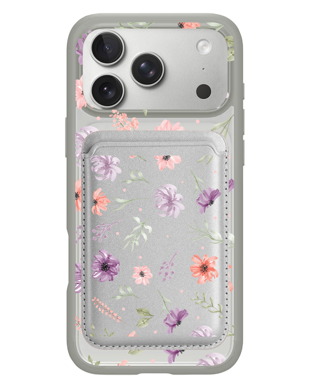 iPhone Magnetic Wallet Case - Botanical Garden 3.0