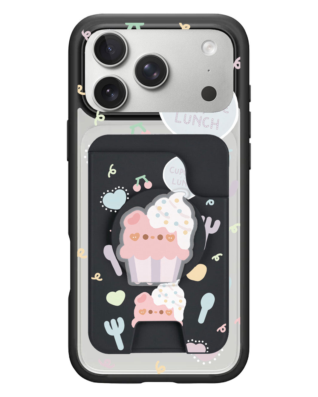 iPhone Magpop Wallet - Cupcake