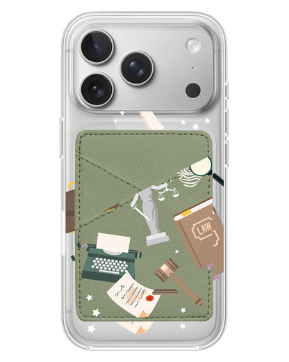 iPhone Phone Wallet Case - Lawyer