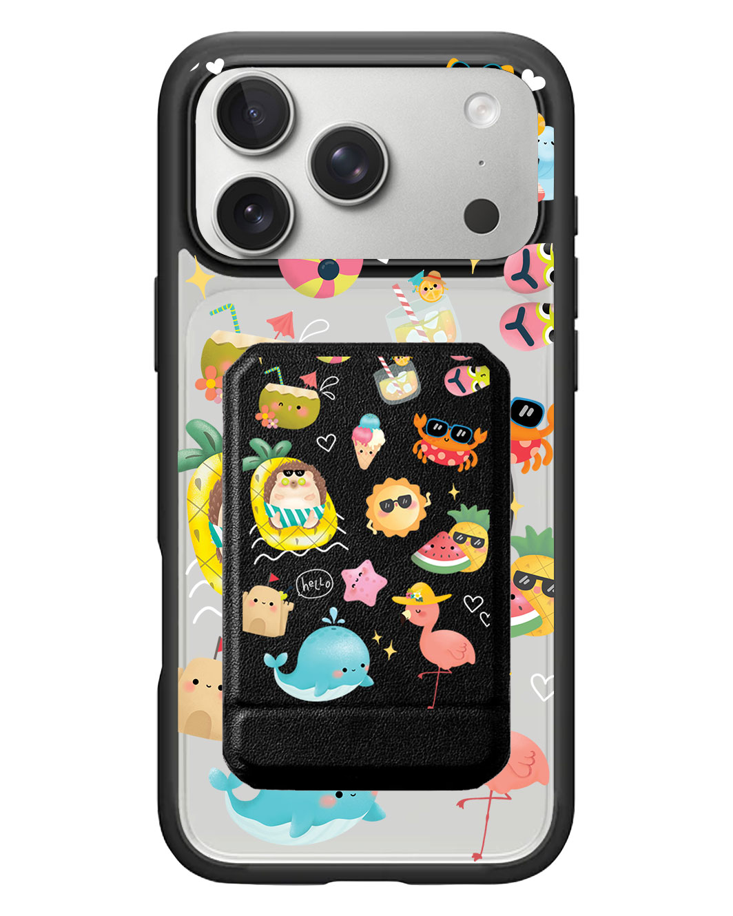 iPhone Magnetic Multifold Wallet - Summer