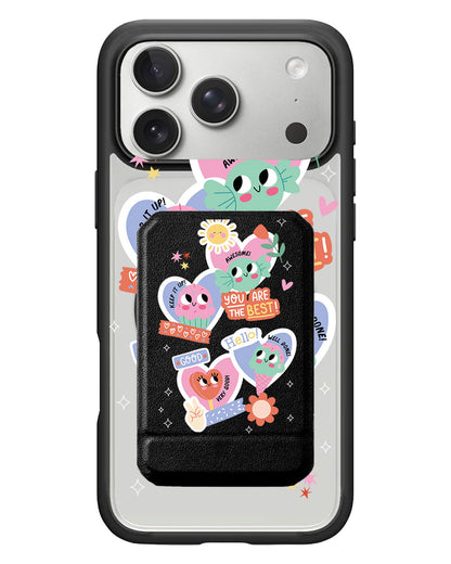 iPhone Magnetic Multifold Wallet - Dessert Party