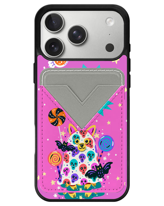 iPhone Avant Wallet Case - Puppy Monster