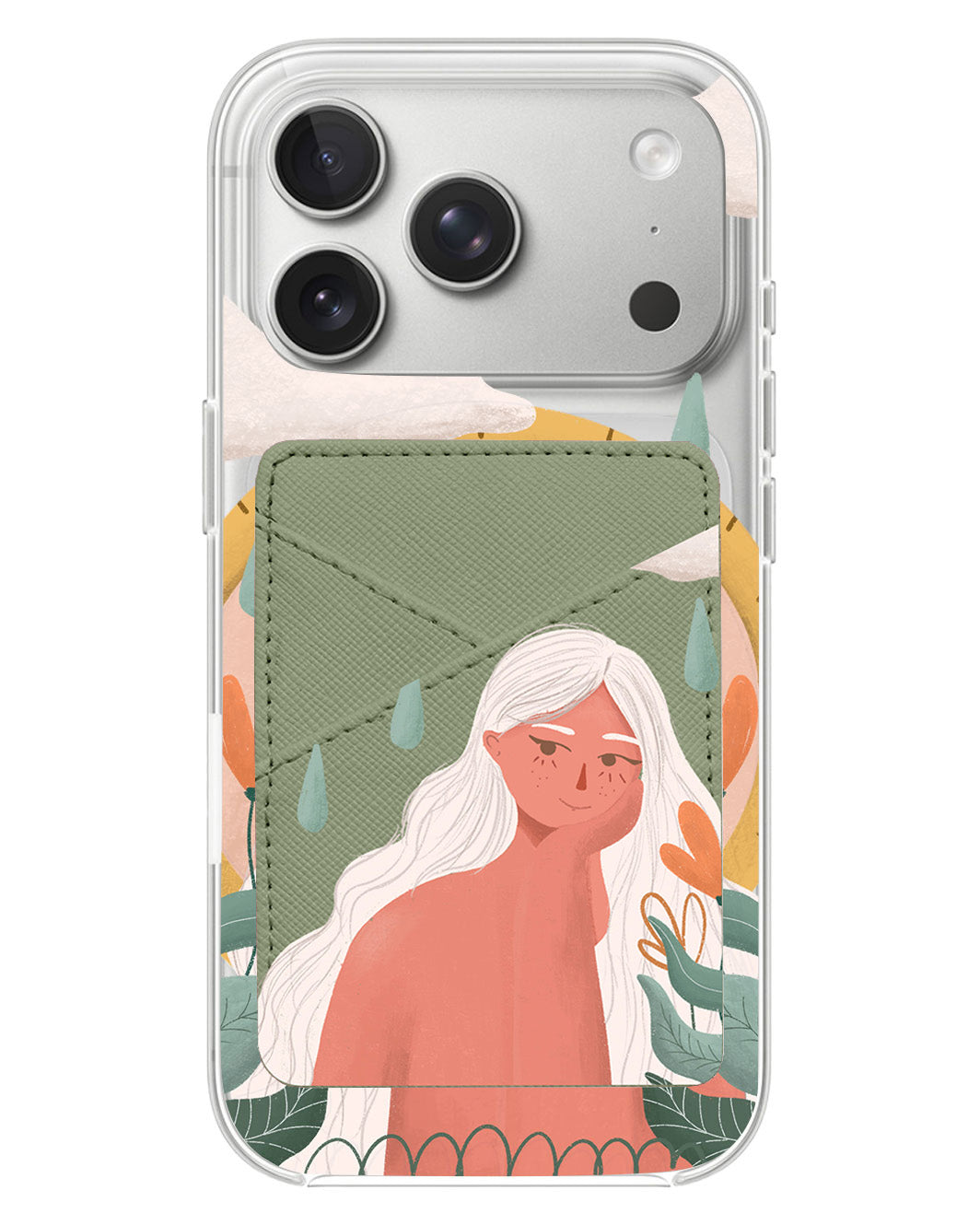 iPhone Phone Wallet Case - Adara