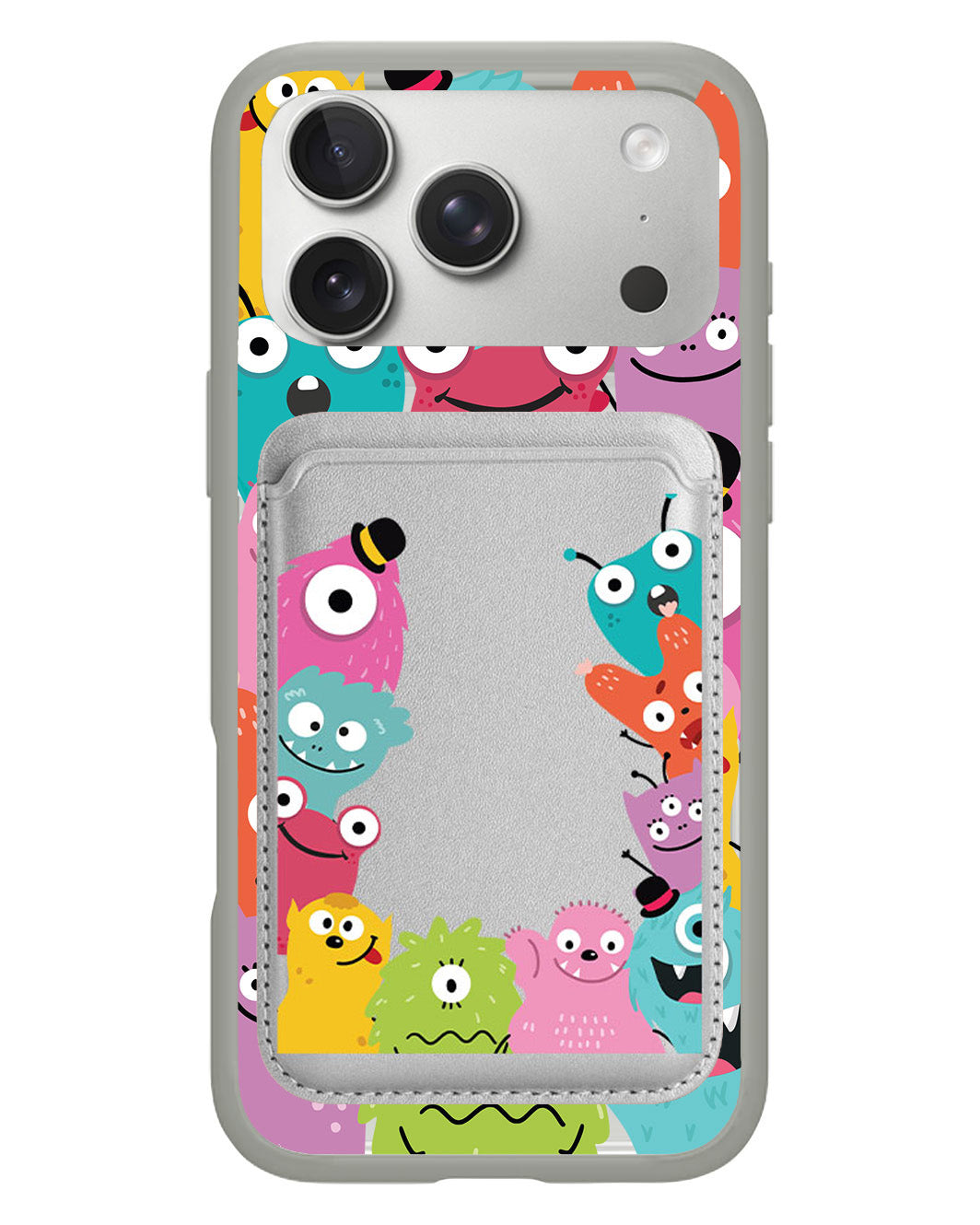 iPhone Magnetic Wallet Case - Little Monster