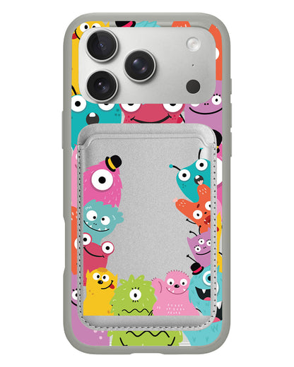 iPhone Magnetic Wallet Case - Little Monster