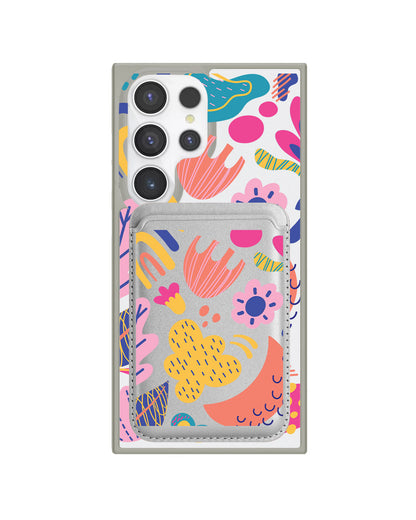 Android Magnetic Wallet Case - Florals