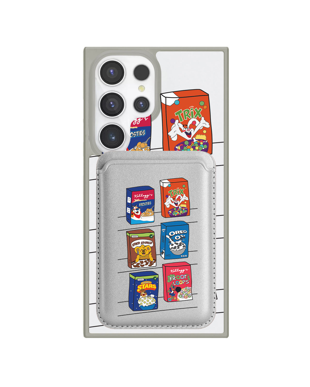 Android Magnetic Wallet Case - Cereal Boxes 1.0