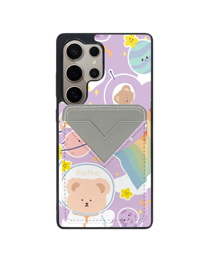Android Avant Wallet Case - Astro Bear