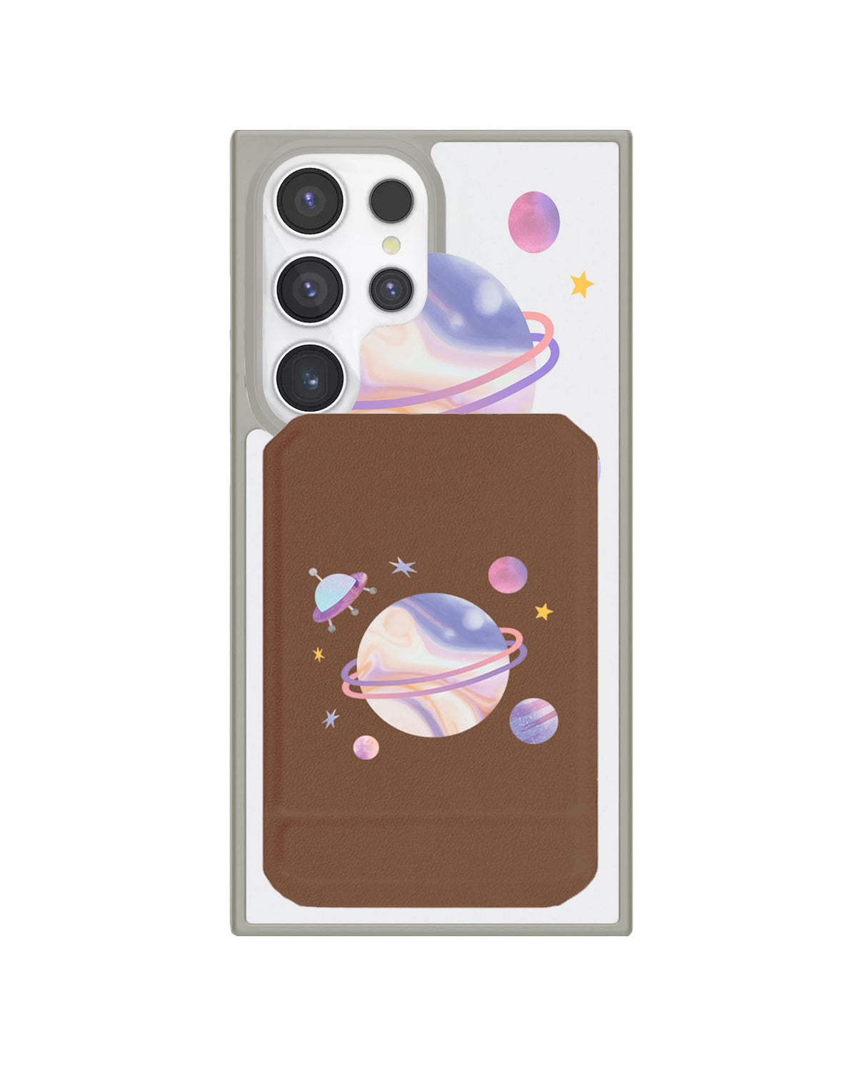 Android Magnetic Multifold Wallet - My Universe