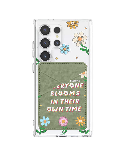 Android Phone Wallet Case - Blooms
