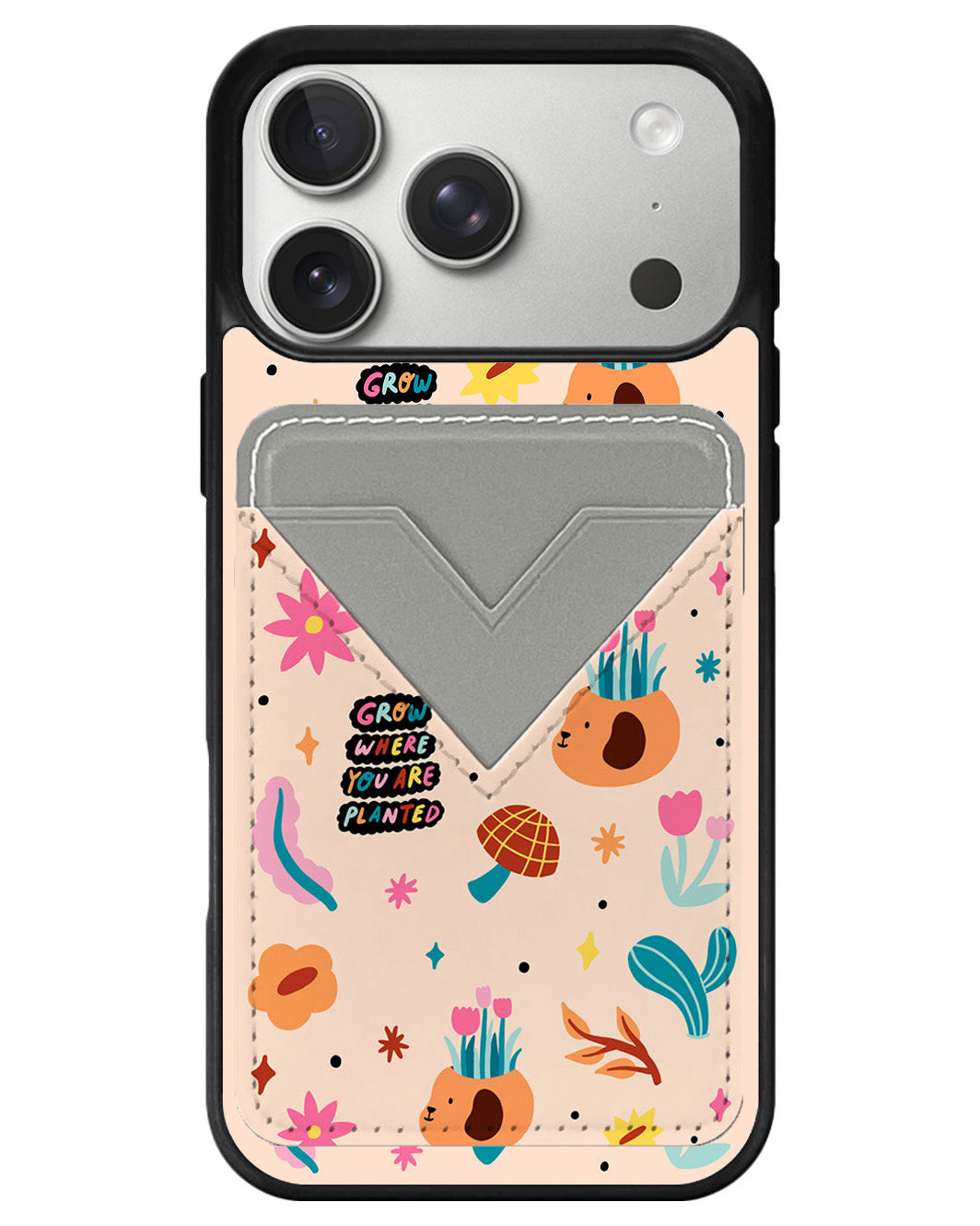 iPhone Avant Wallet Case - Grow And Bloom