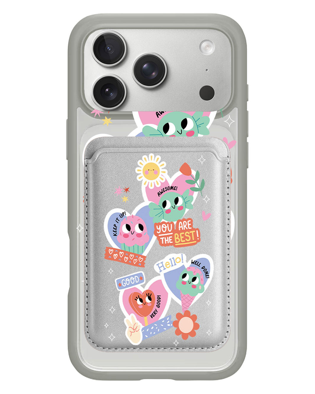 iPhone Magnetic Wallet Case - Dessert Party