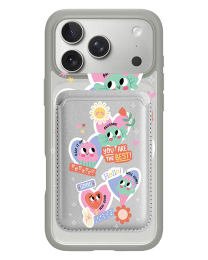 iPhone Magnetic Wallet Case - Dessert Party