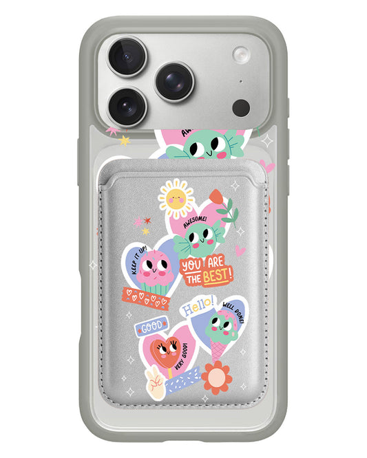 iPhone Magnetic Wallet Case - Dessert Party