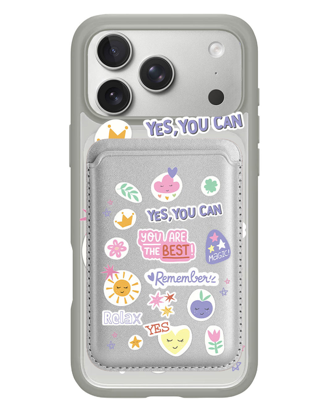 iPhone Magnetic Wallet Case - You Are The Best 2.0