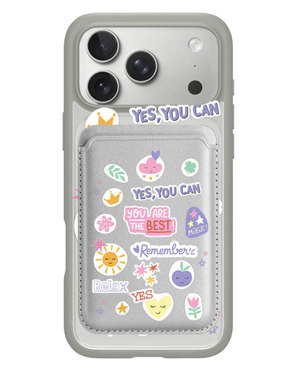 iPhone Magnetic Wallet Case - You Are The Best 2.0