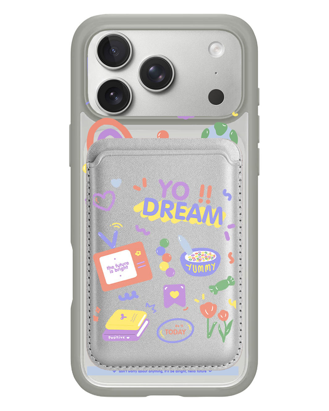 iPhone Magnetic Wallet Case - Hello Future