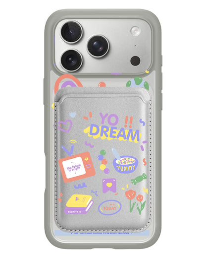 iPhone Magnetic Wallet Case - Hello Future