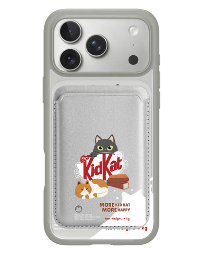 iPhone Magnetic Wallet Case - Kidkat