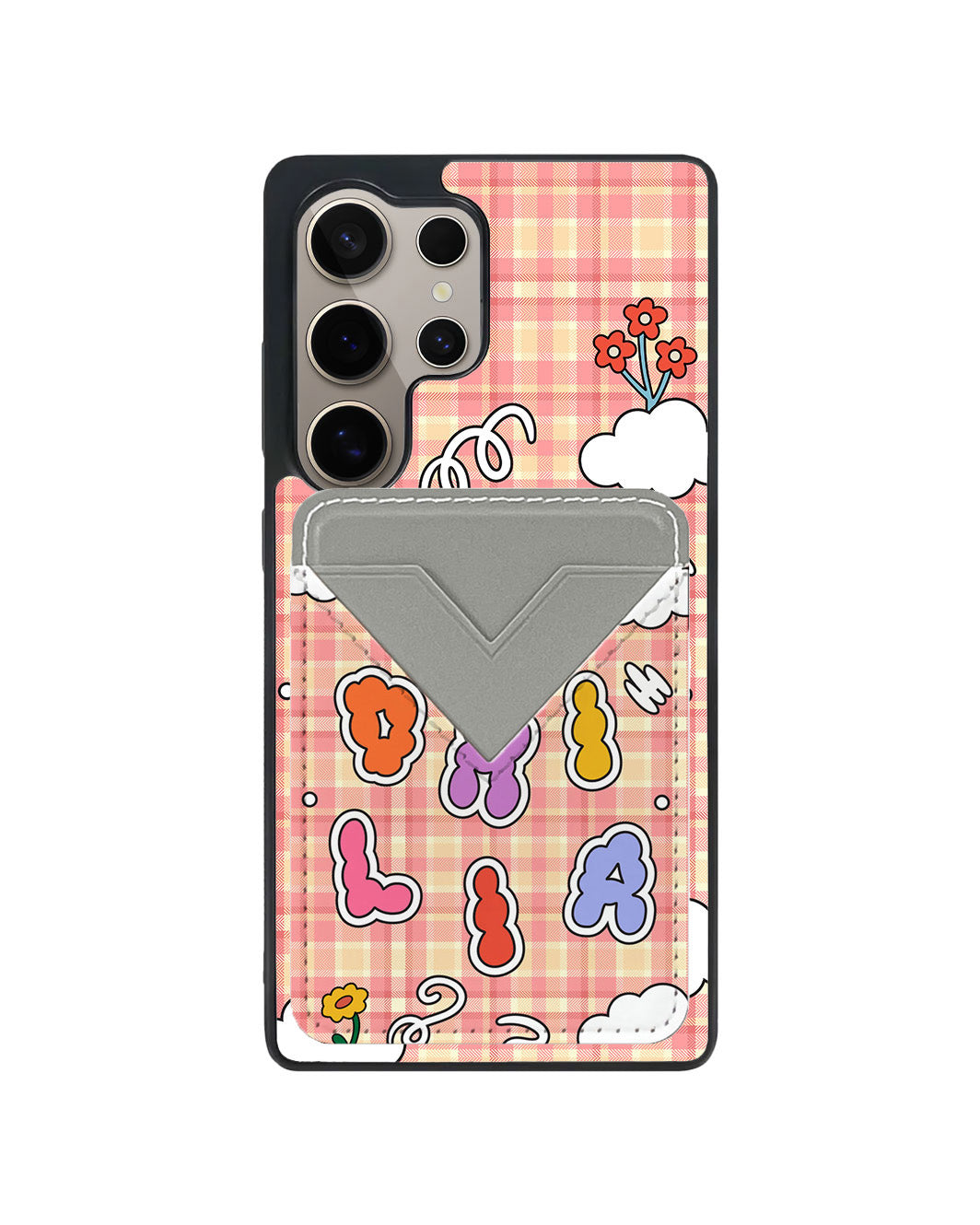 Android Avant Wallet Case - Adorable Monogram 6.0