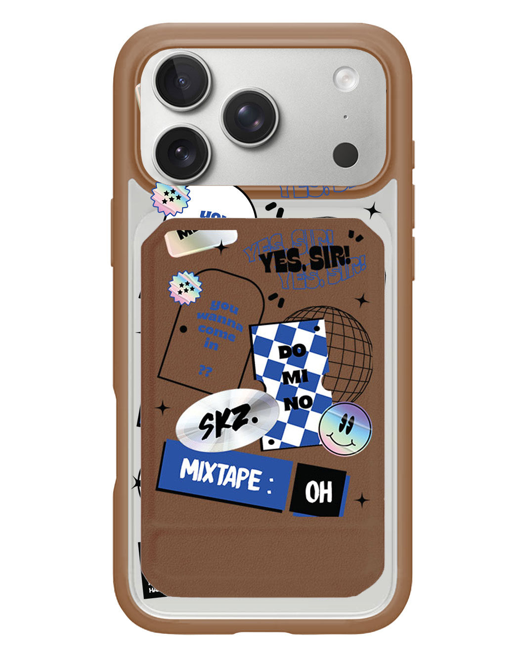 iPhone Magnetic Multifold Wallet - Stray Kids Sticker Pack