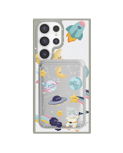 Android Magnetic Wallet Case - Galaxy (Artevefact)