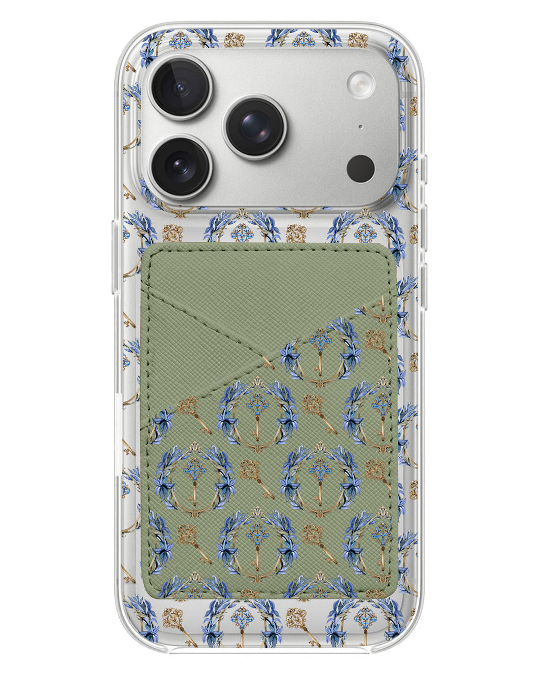 iPhone Phone Wallet Case - Goth Keys