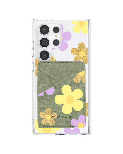 Android Phone Wallet Case - Daisy Twinkle
