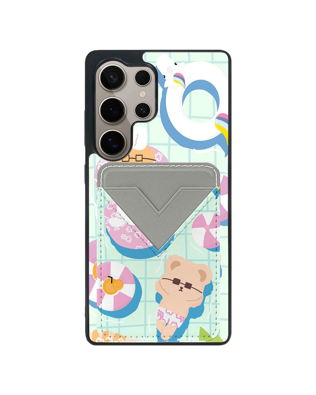 Android Avant Wallet Case - Pool Party Pink