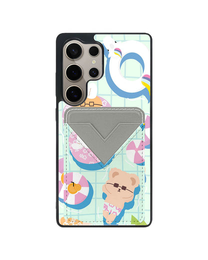 Android Avant Wallet Case - Pool Party Pink