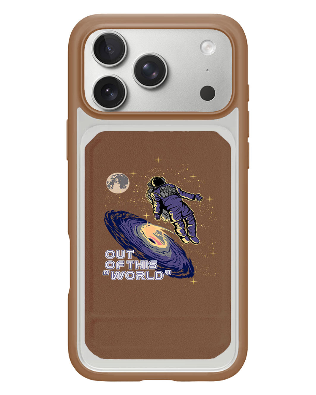 iPhone Magnetic Multifold Wallet - Out Of This World