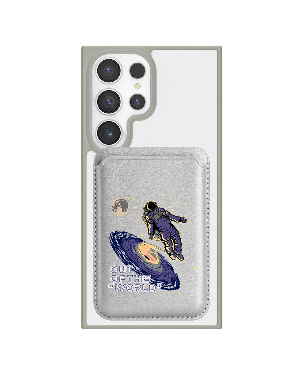 Android Magnetic Wallet Case - Out Of This World
