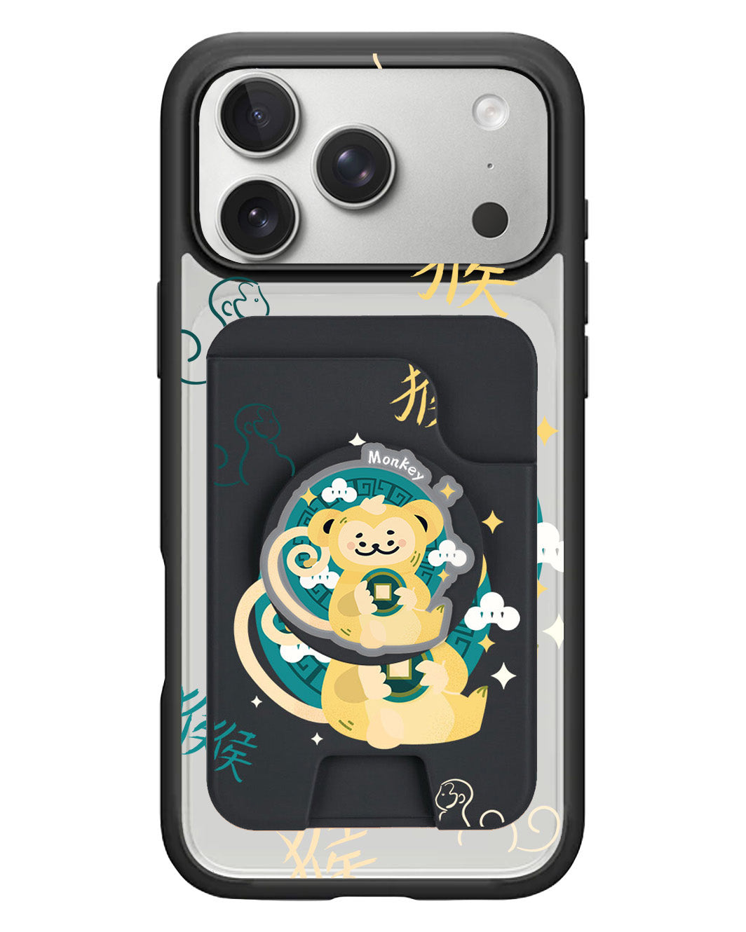 iPhone Magpop Wallet - Shio Monkey