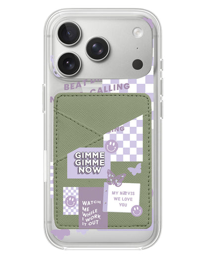 iPhone Phone Wallet Case - Aespa Sticker Pack