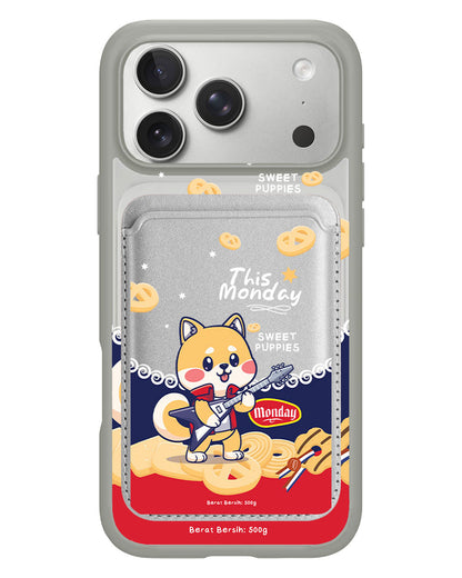iPhone Magnetic Wallet Case - Monday
