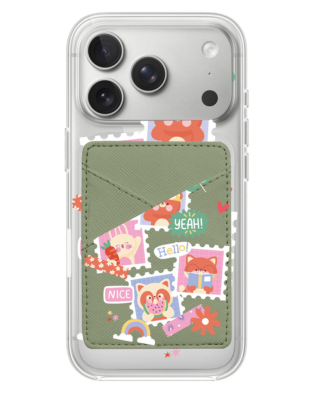 iPhone Phone Wallet Case - Animal Squad
