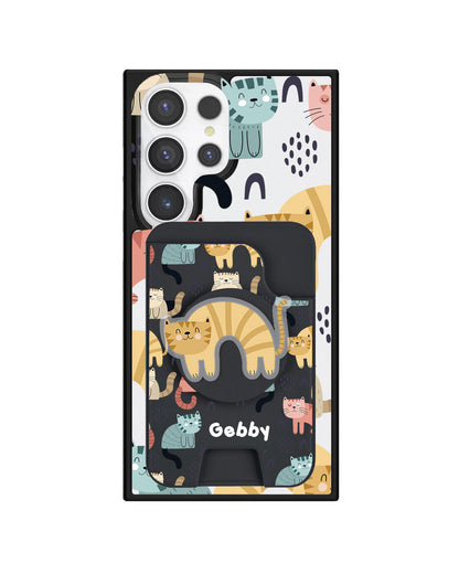 Android Magpop Wallet - Rainbow Meow