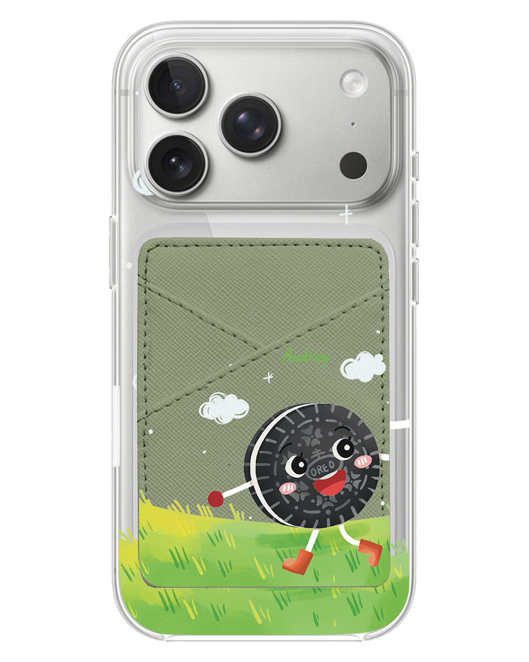 iPhone Phone Wallet Case - Oreo Milk