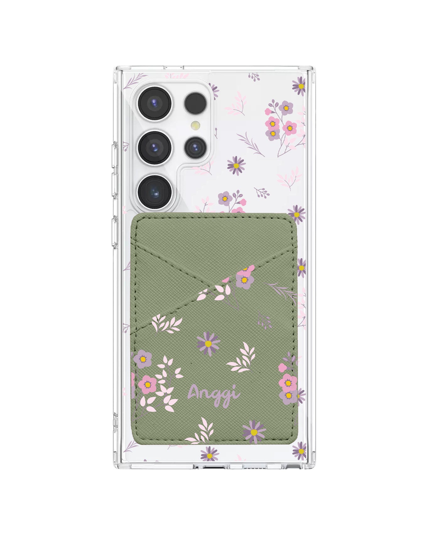 Android Phone Wallet Case - Cherry Blossom