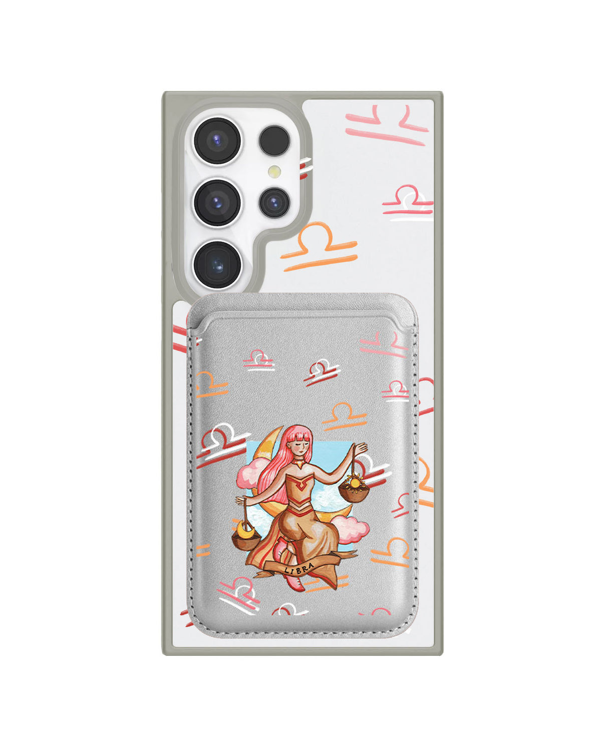 Android Magnetic Wallet Case - Libra