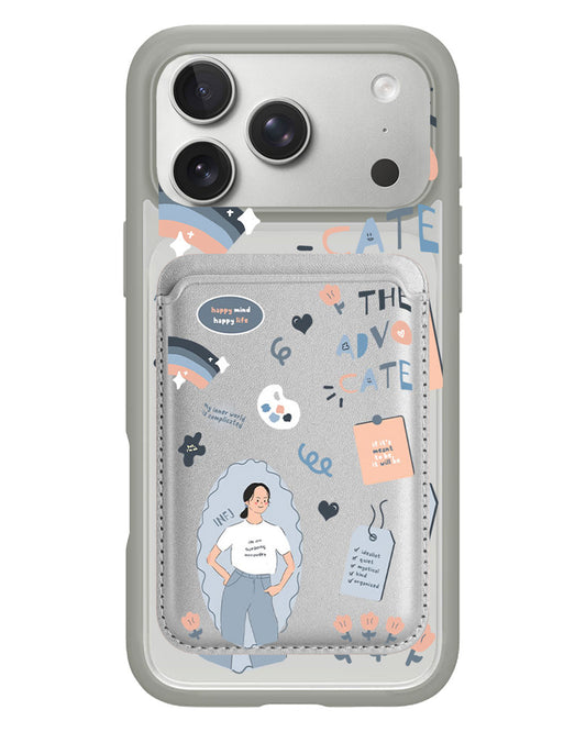 iPhone Magnetic Wallet Case - INFJ