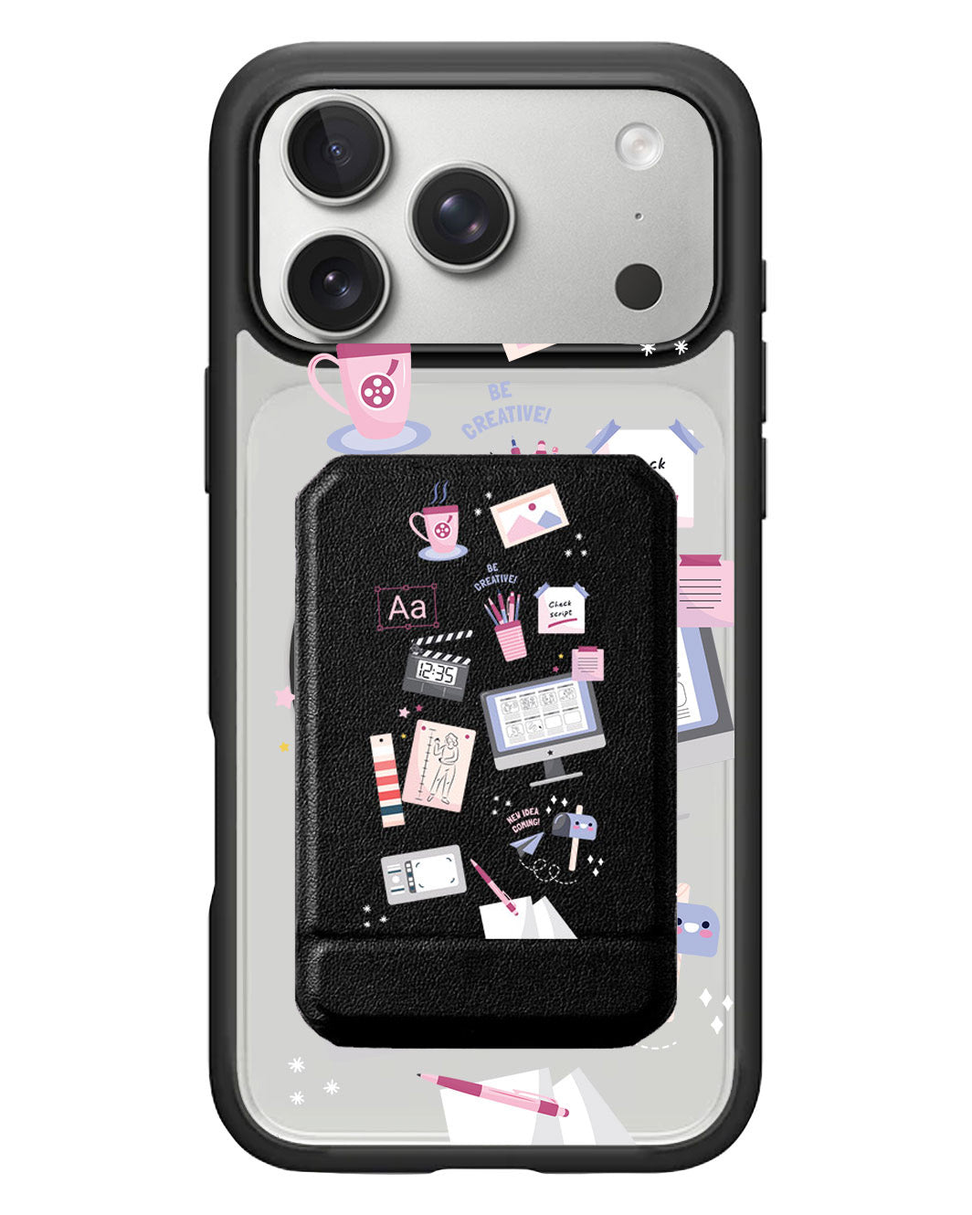 iPhone Magnetic Multifold Wallet - Designer
