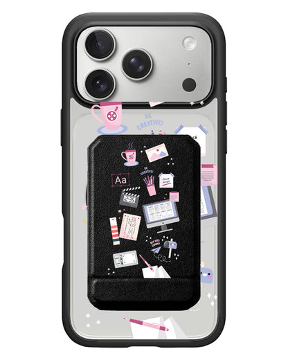 iPhone Magnetic Multifold Wallet - Designer