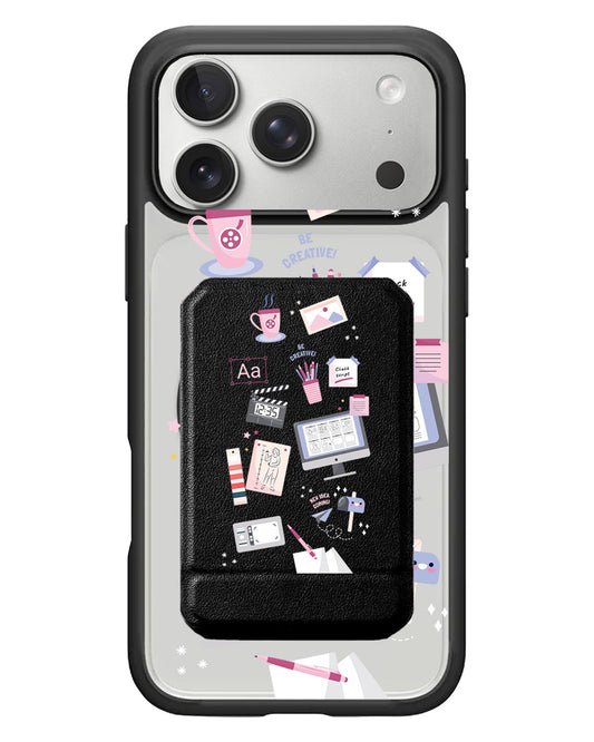 iPhone Magnetic Multifold Wallet - Designer